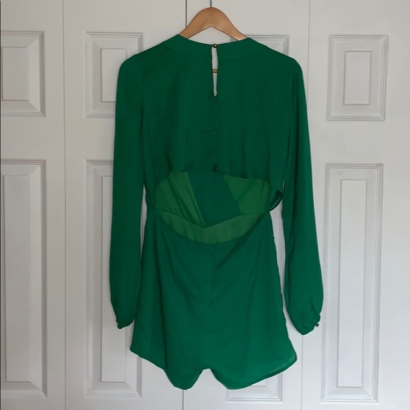 Brand new green backless romper - Picture 3 of 5